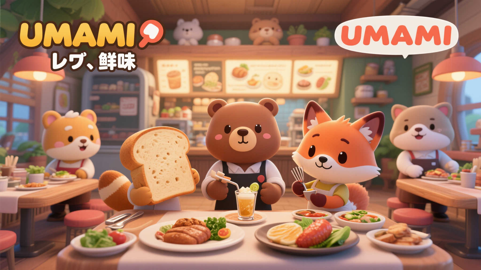 《UMAMI》是一款以美食为核心的模拟经